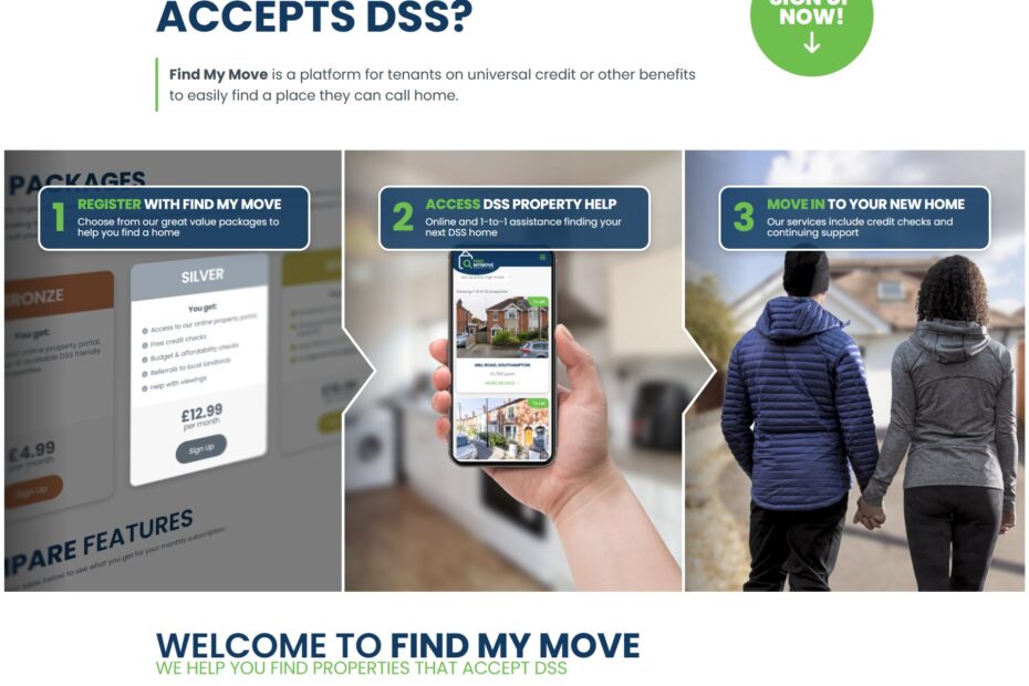 Find My Move website design